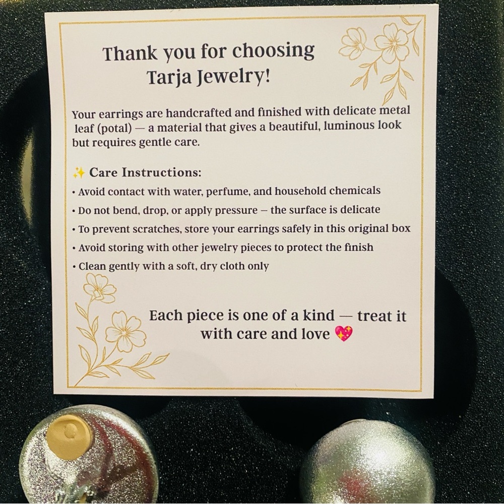 NEW Tarja Balloons Earrings Clip-On Earrings in Silver - Picture 13 of 14